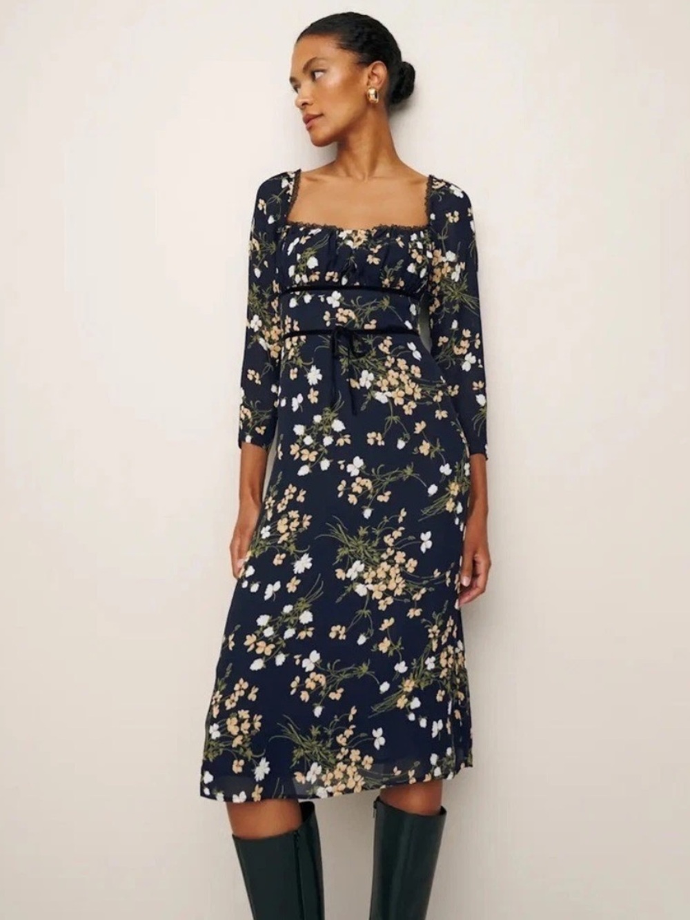 Reformation Pennie Dress in Gemini Floral NWT 0